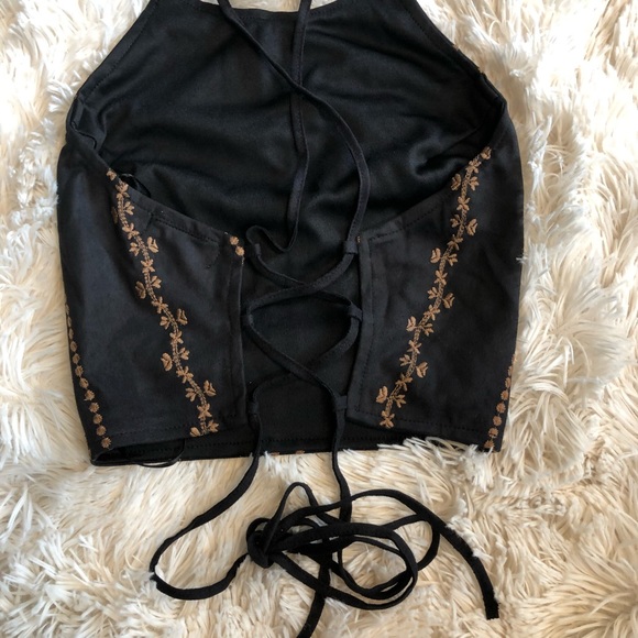 Sold on depop**Halter crop top - Picture 3 of 4